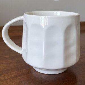 Hotel Chocolat "The Spark" Mug Rabot Estate Coffee Cup Andrew Wicks White 2021